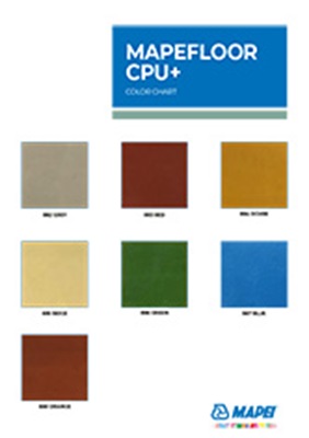 Mapefloor CPU+ color chart